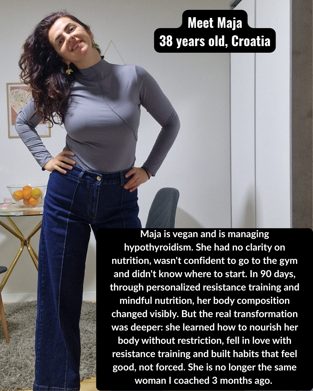Maja transformation 4